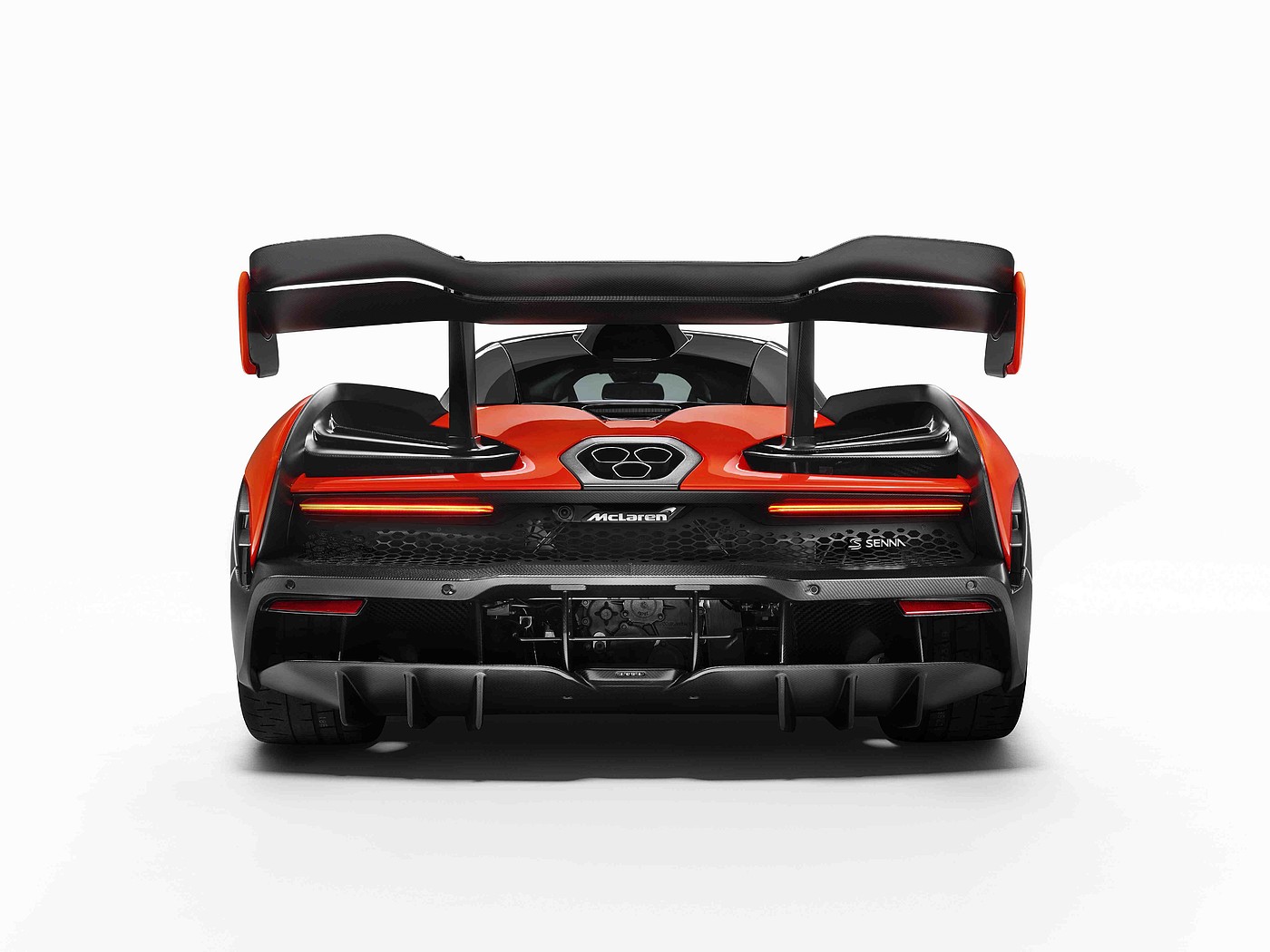 mclaren，Senna，红色，酷炫，