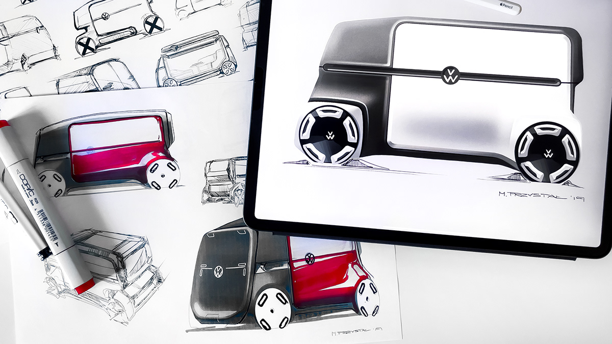 Concept Car，VW iii Concept，public，Automobile design，