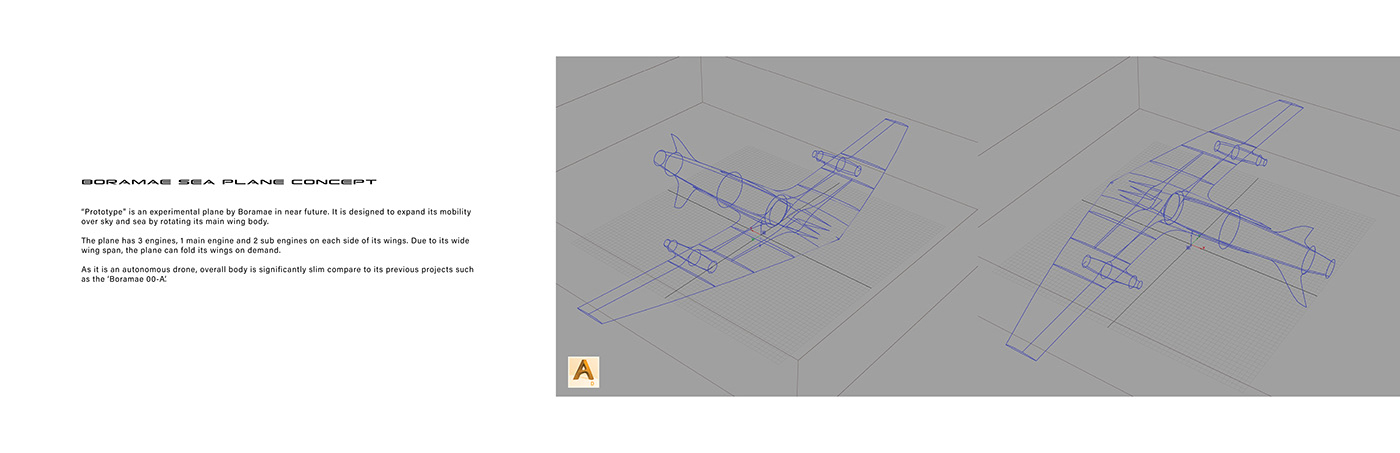 Sang Won Lee，Water plane，Render，3d，