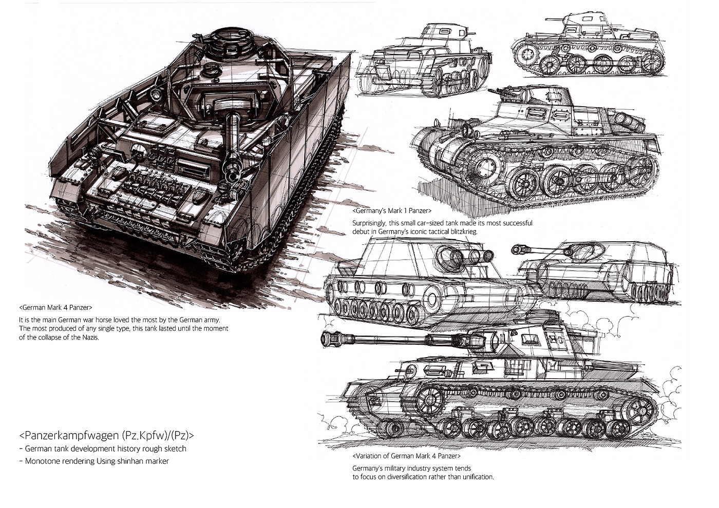 sketch，Sanghyeon jeong，Heavy vehicle，manuscript，Hand drawn manuscript，