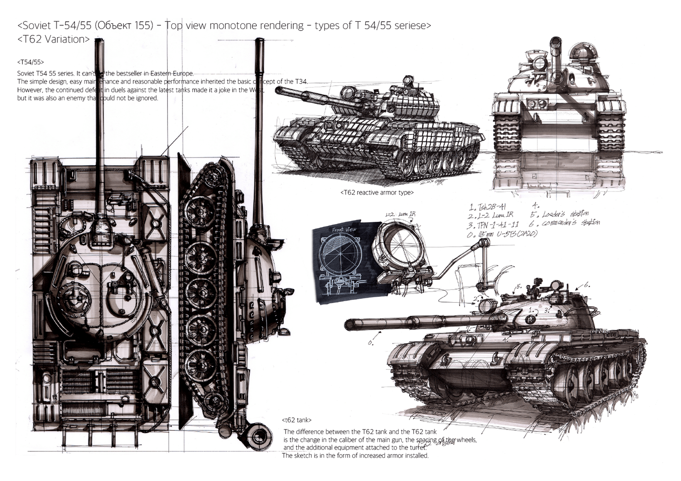 sketch，Sanghyeon jeong，Heavy vehicle，manuscript，Hand drawn manuscript，
