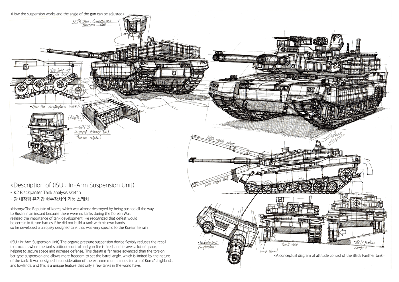 sketch，Sanghyeon jeong，Heavy vehicle，manuscript，Hand drawn manuscript，