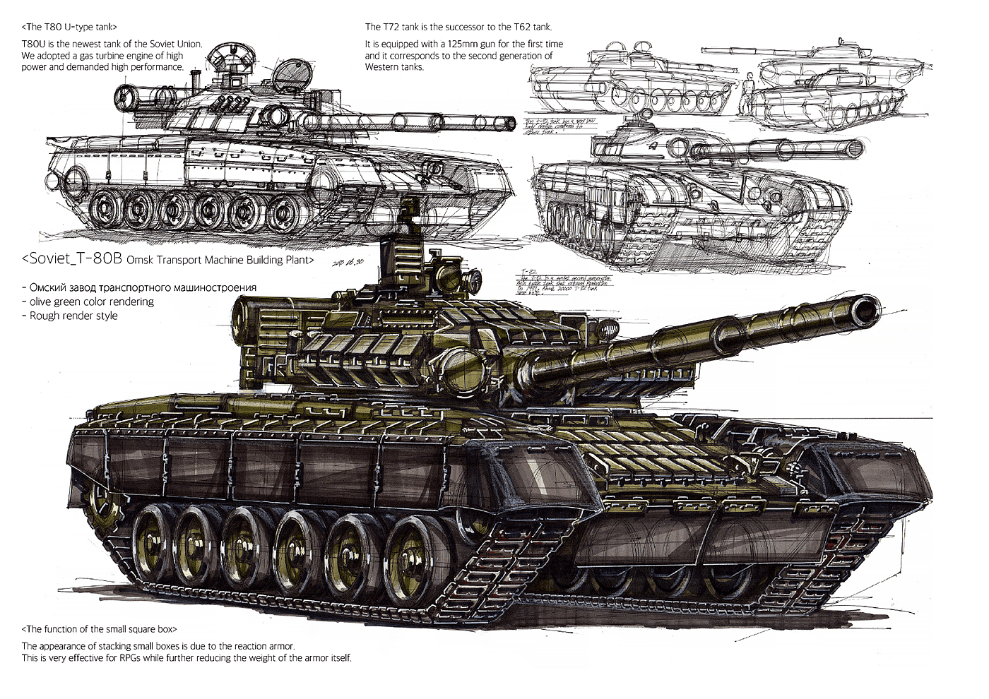 草图，sanghyeon jeong，重型车，手稿，手绘稿，