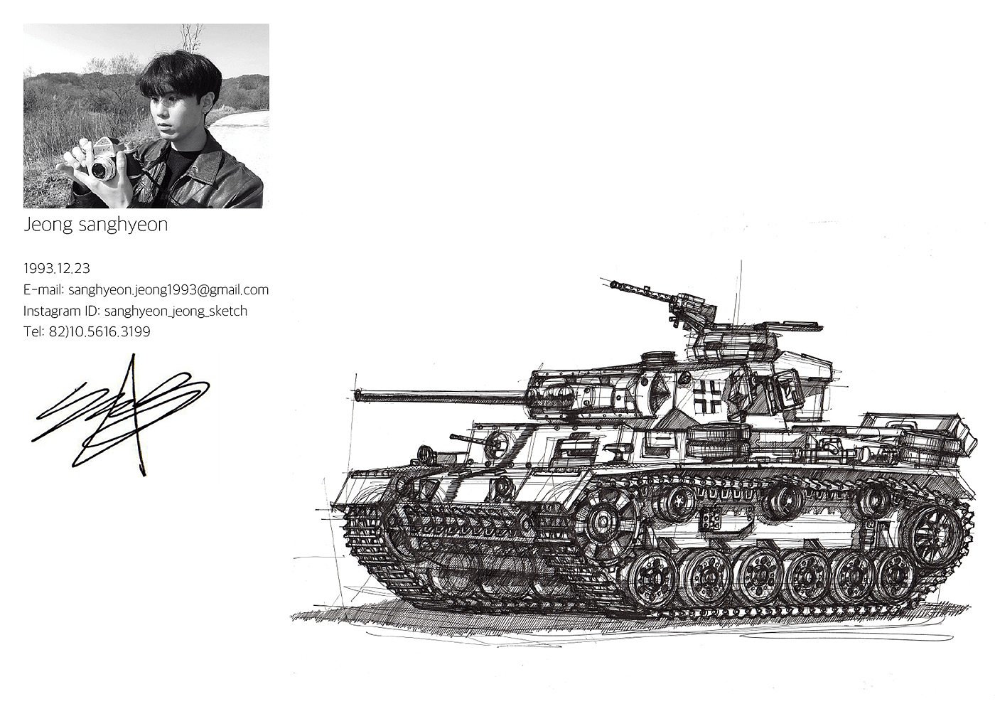 sketch，Sanghyeon jeong，Heavy vehicle，manuscript，Hand drawn manuscript，