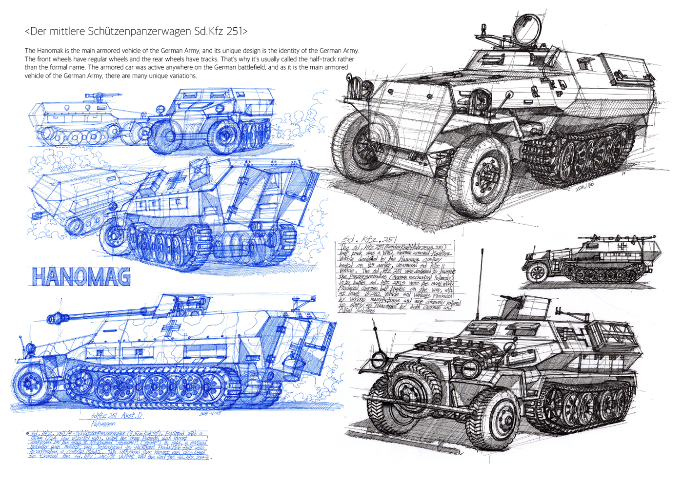 sketch，Sanghyeon jeong，Heavy vehicle，manuscript，Hand drawn manuscript，