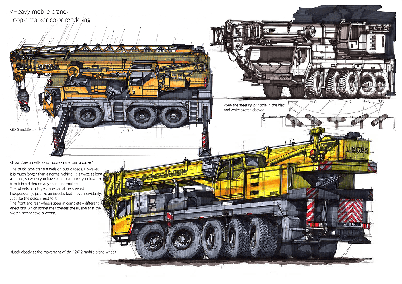 草图，sanghyeon jeong，重型车，手稿，手绘稿，