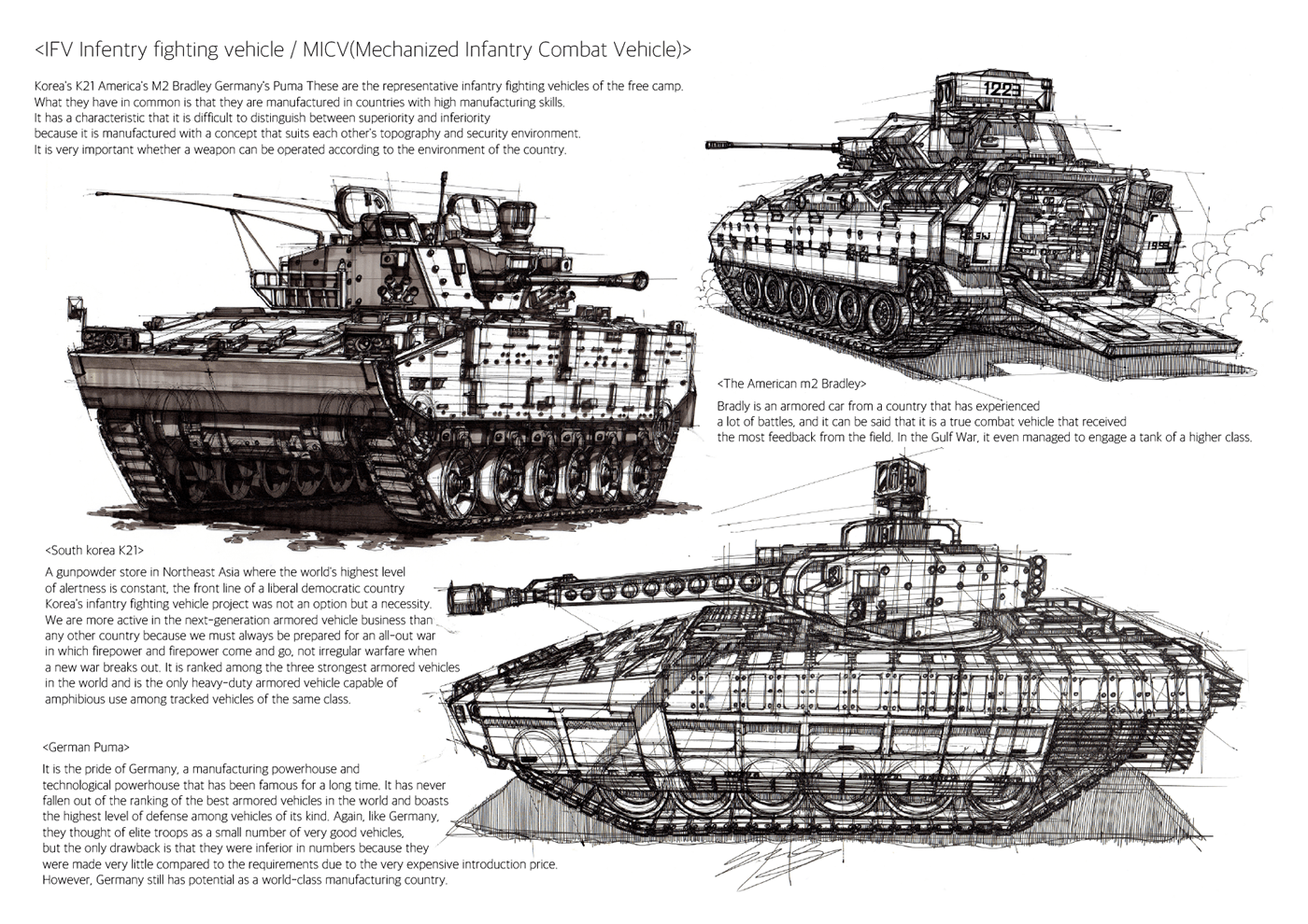 sketch，Sanghyeon jeong，Heavy vehicle，manuscript，Hand drawn manuscript，