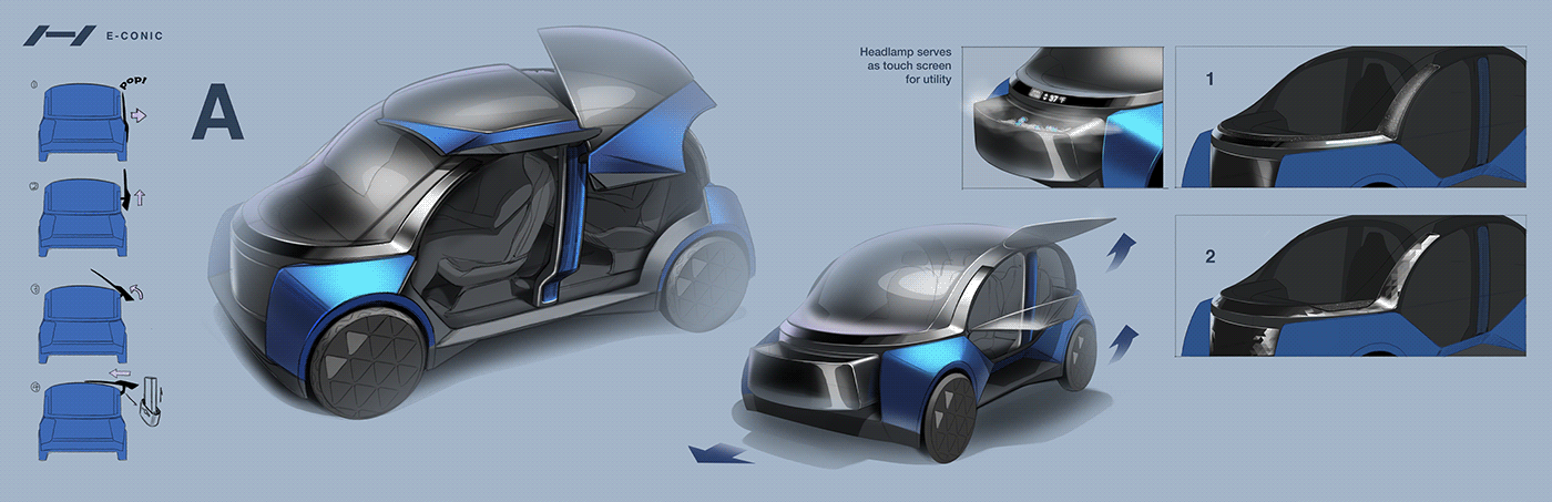 Sang Won Lee，sketch，Electric vehicle，