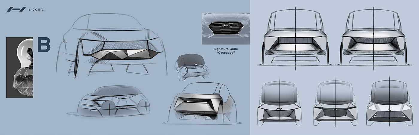 Sang Won Lee，sketch，Electric vehicle，