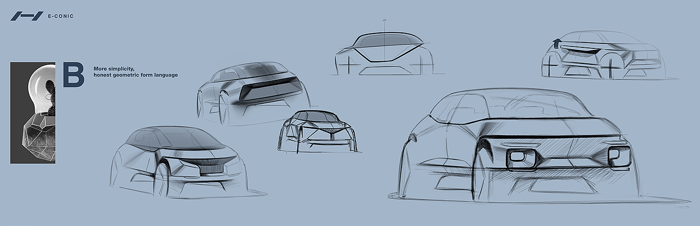 Sang Won Lee，sketch，Electric vehicle，