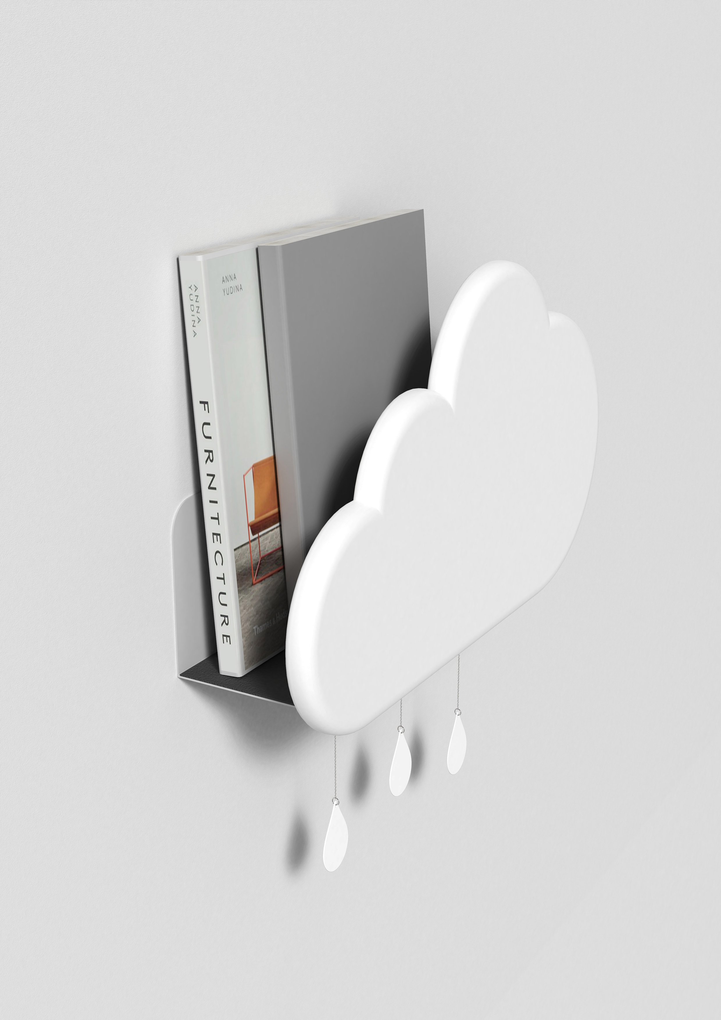 Bookshelf with bookmark function，bookshelf，Storage rack，diligent，Poetic design，