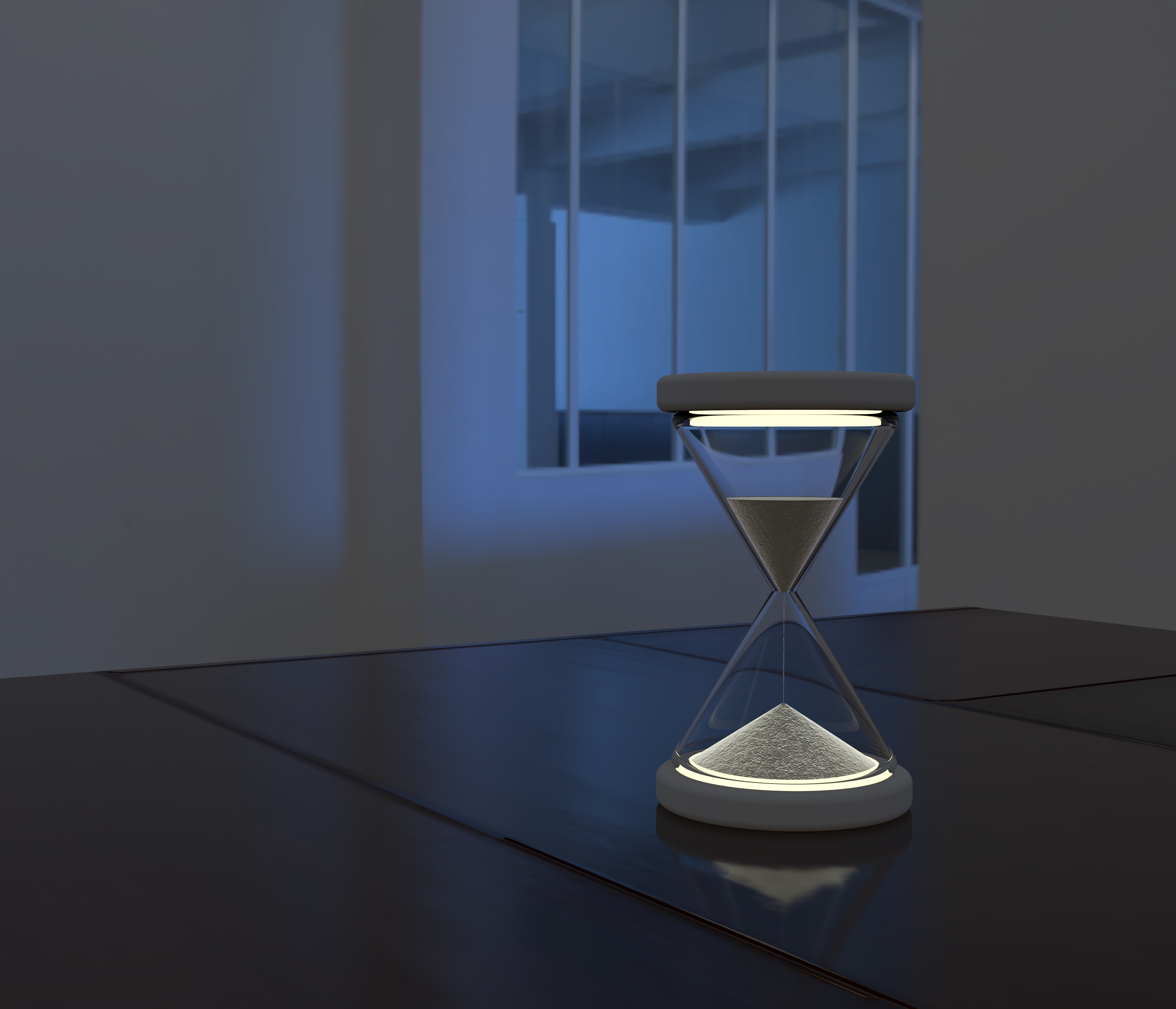 funnel，hourglass，Night light，rechargeable ，