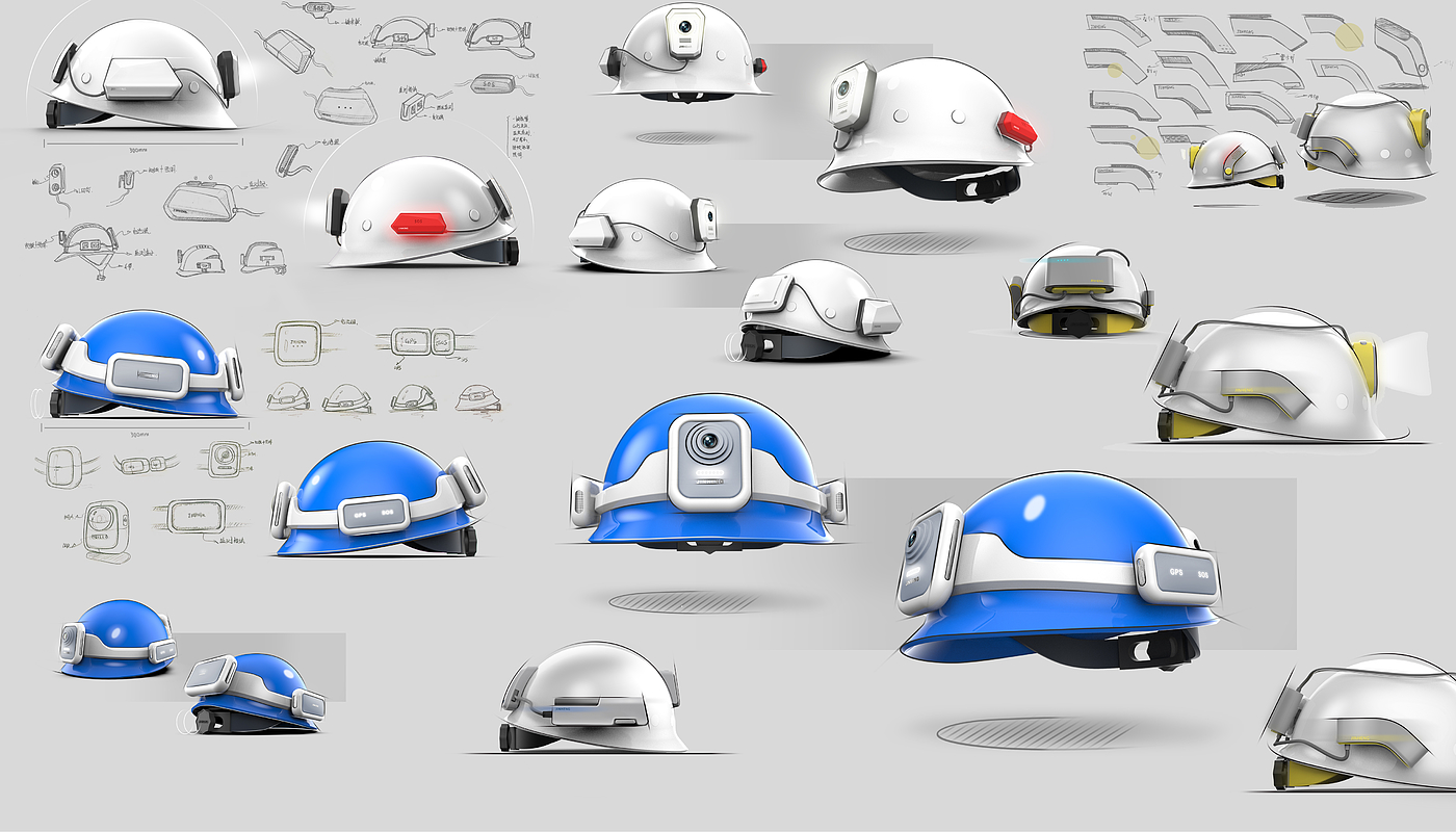 Smart helmet，Tools and equipment，Intelligent device，Helmet design，