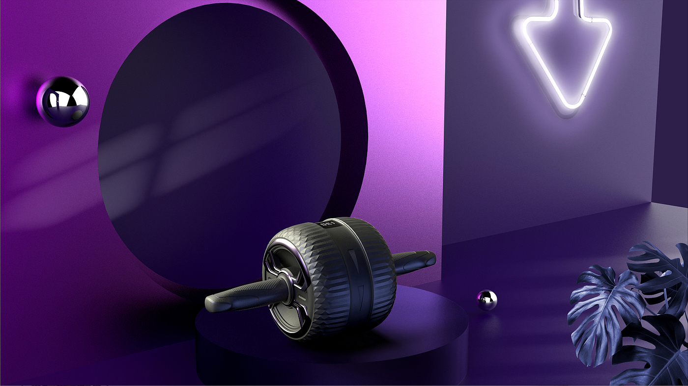 Bodybuilding，Healthy abdominal wheel，