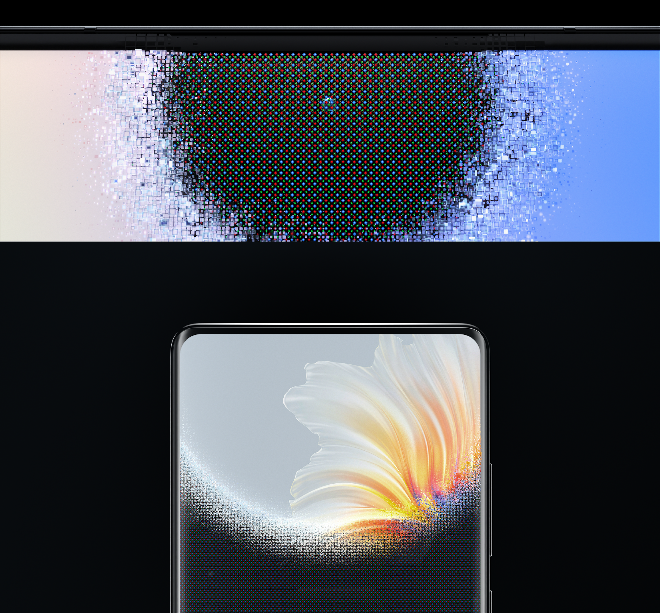 millet，Red rice，Function display，Product display，mobile phone，dynamic design ，