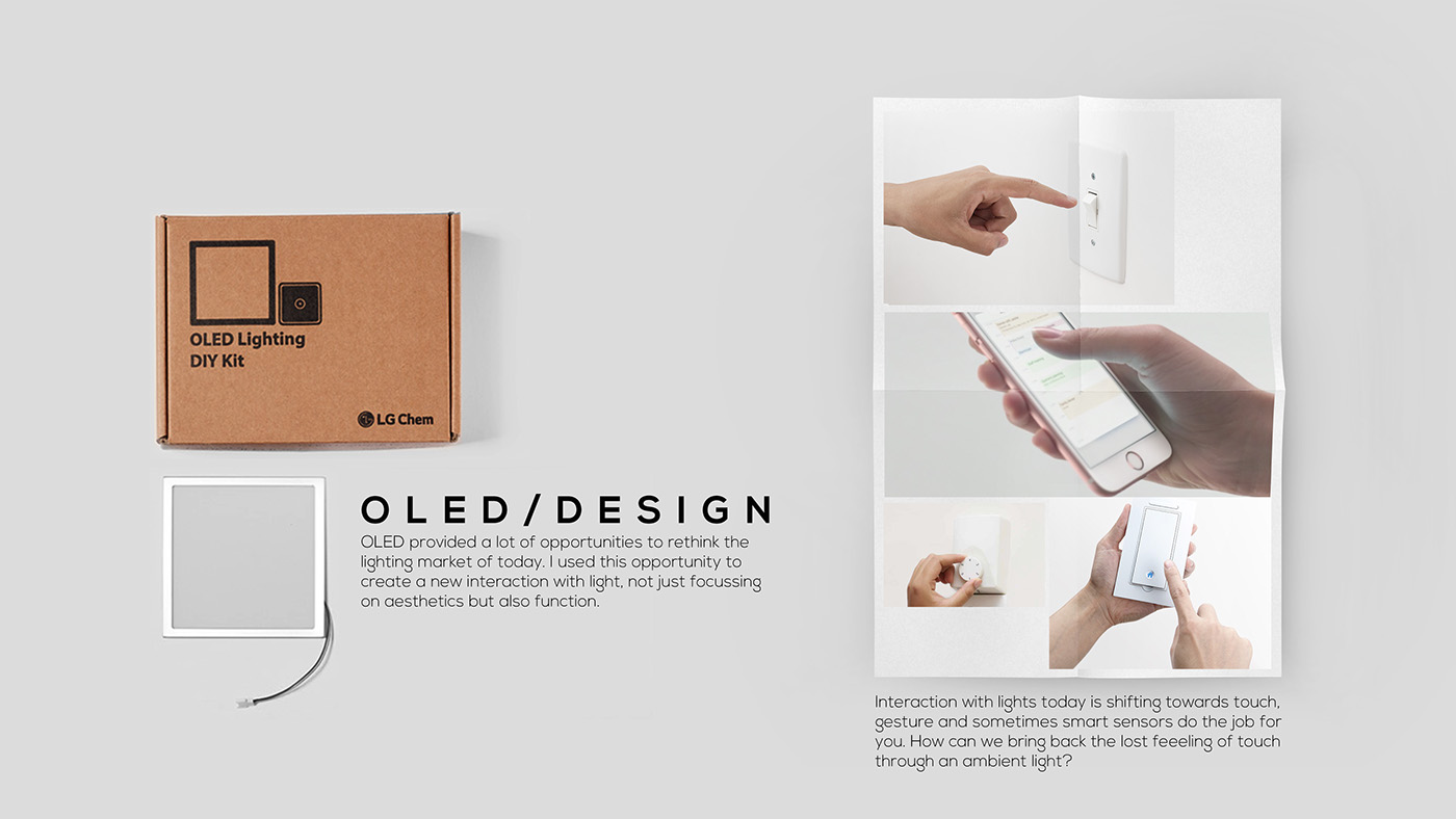 Ambient light，lighting，interactive，OLED，Elvis，