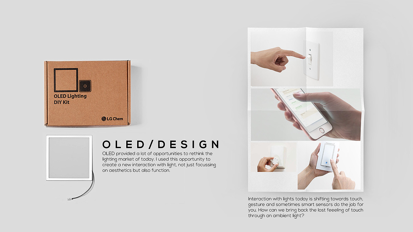 Ambient light，lighting，interactive，OLED，Elvis，