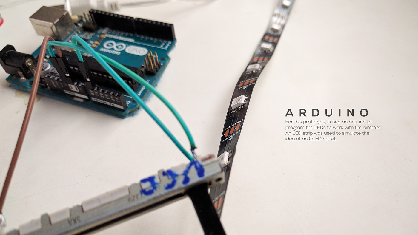 Ambient light，lighting，interactive，OLED，Elvis，