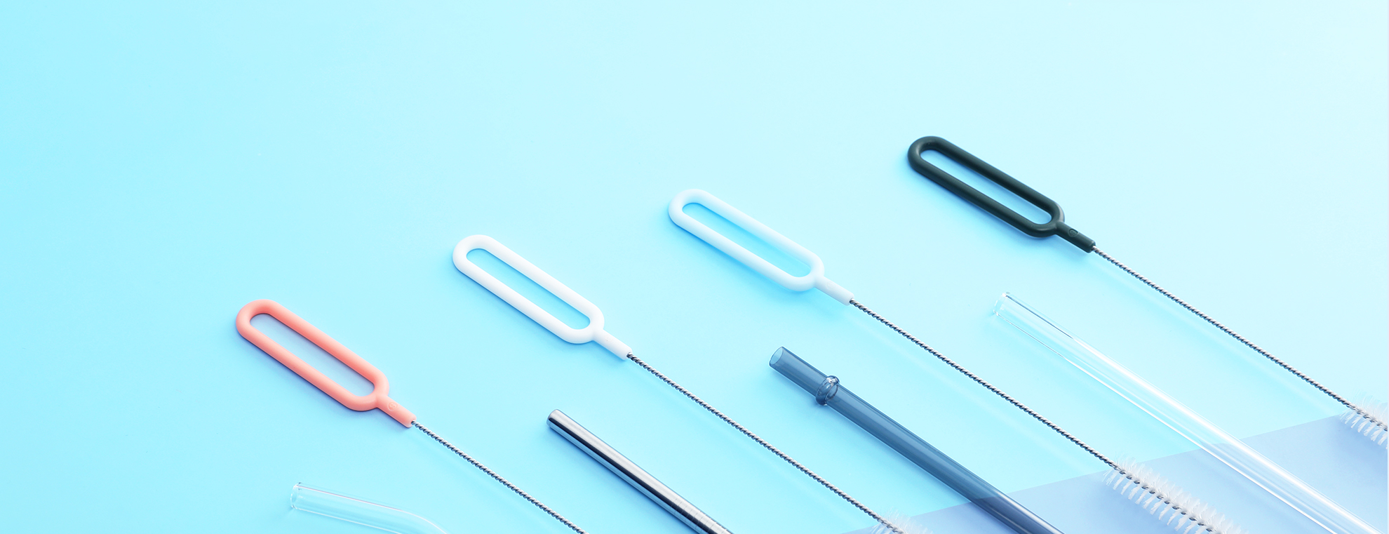 Straw brush，milk bottle brush，Runway circle，original，