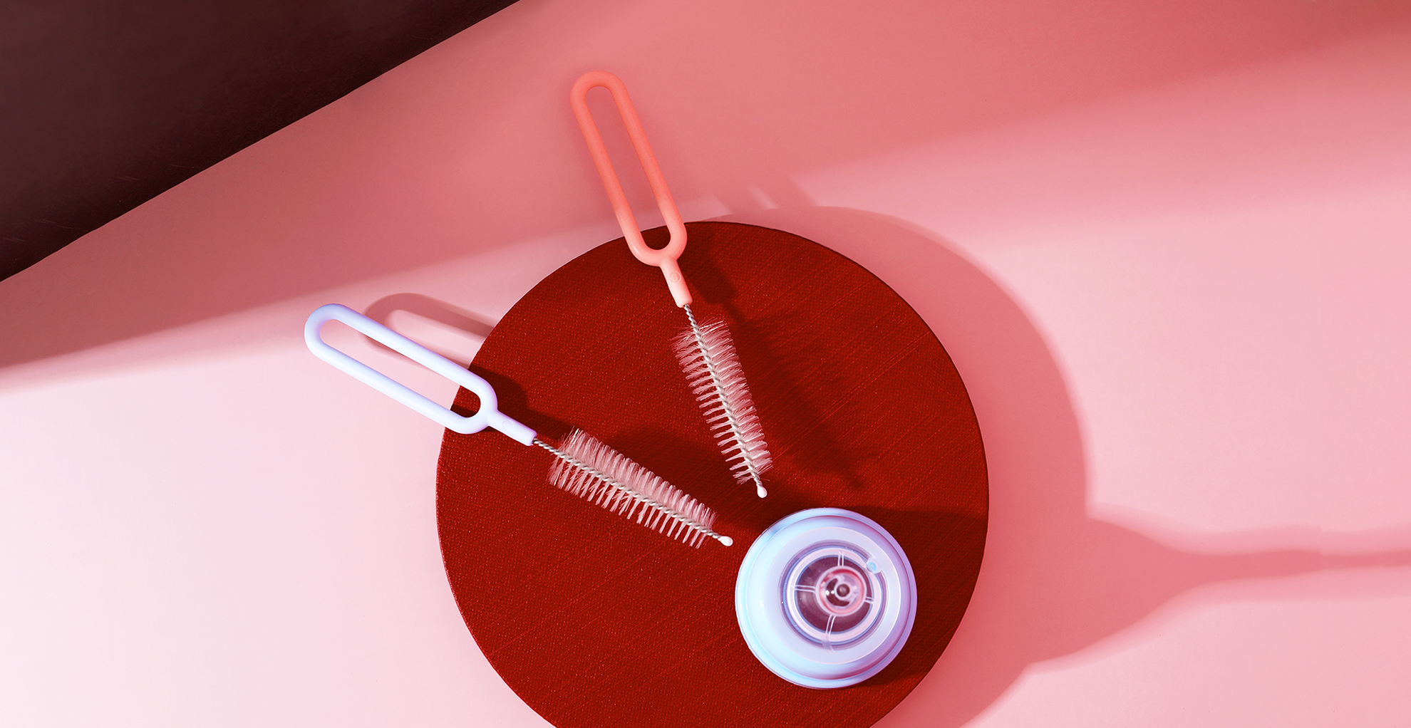 Straw brush，milk bottle brush，Runway circle，original，