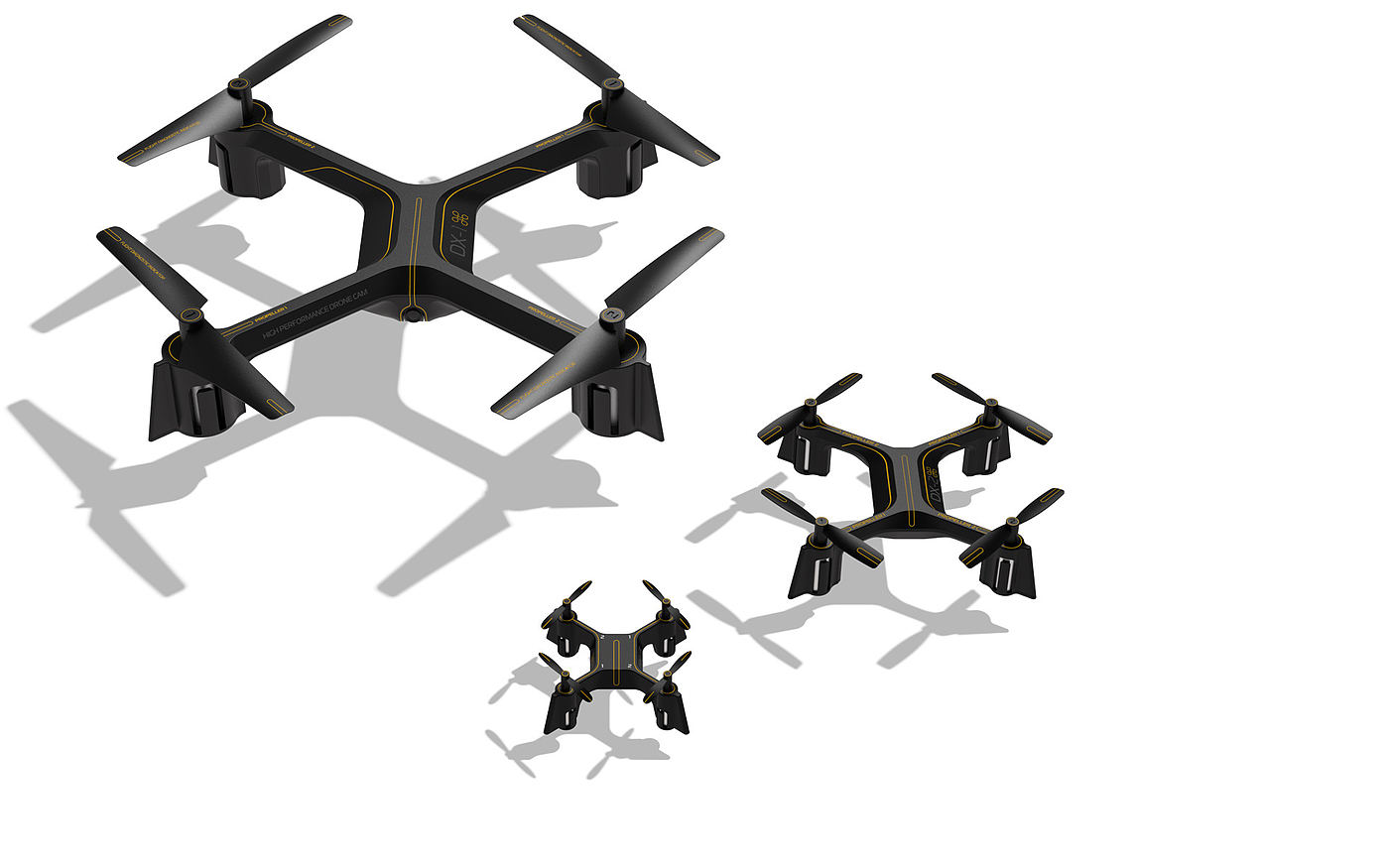 mini，UAV，medium-sized，large，record video ，