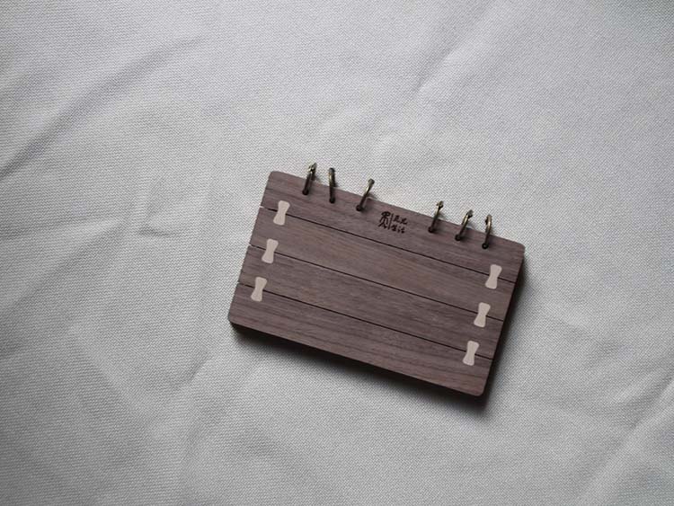 Mortise and tenon，Design，Stationery，notebook，Find life，original，solid wood，manual，Home Furnishing，Handmade，