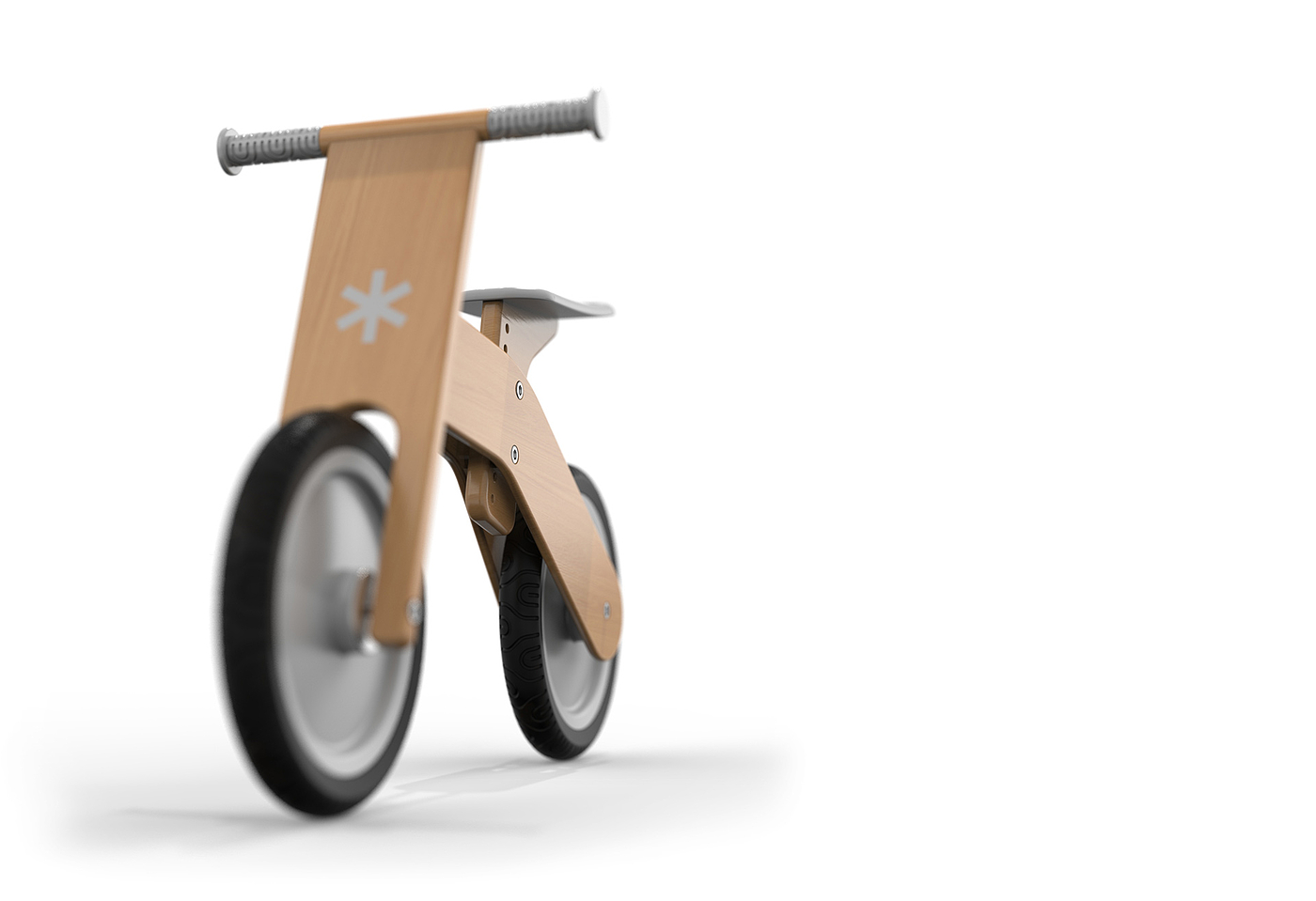 Children bicycle，Balance Bike，Rear handle，security，