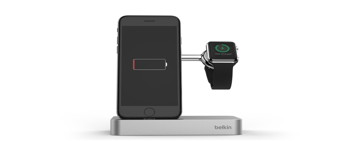 Belkin，charge，Bracket，iPhone，Apple Watch，