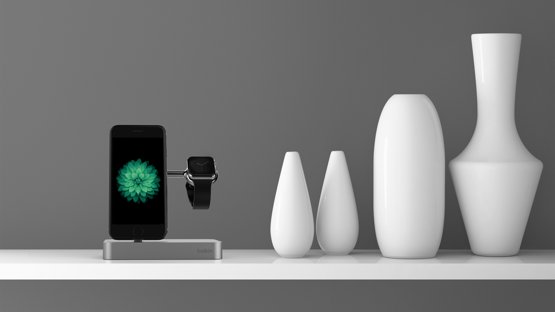 Belkin，charge，Bracket，iPhone，Apple Watch，