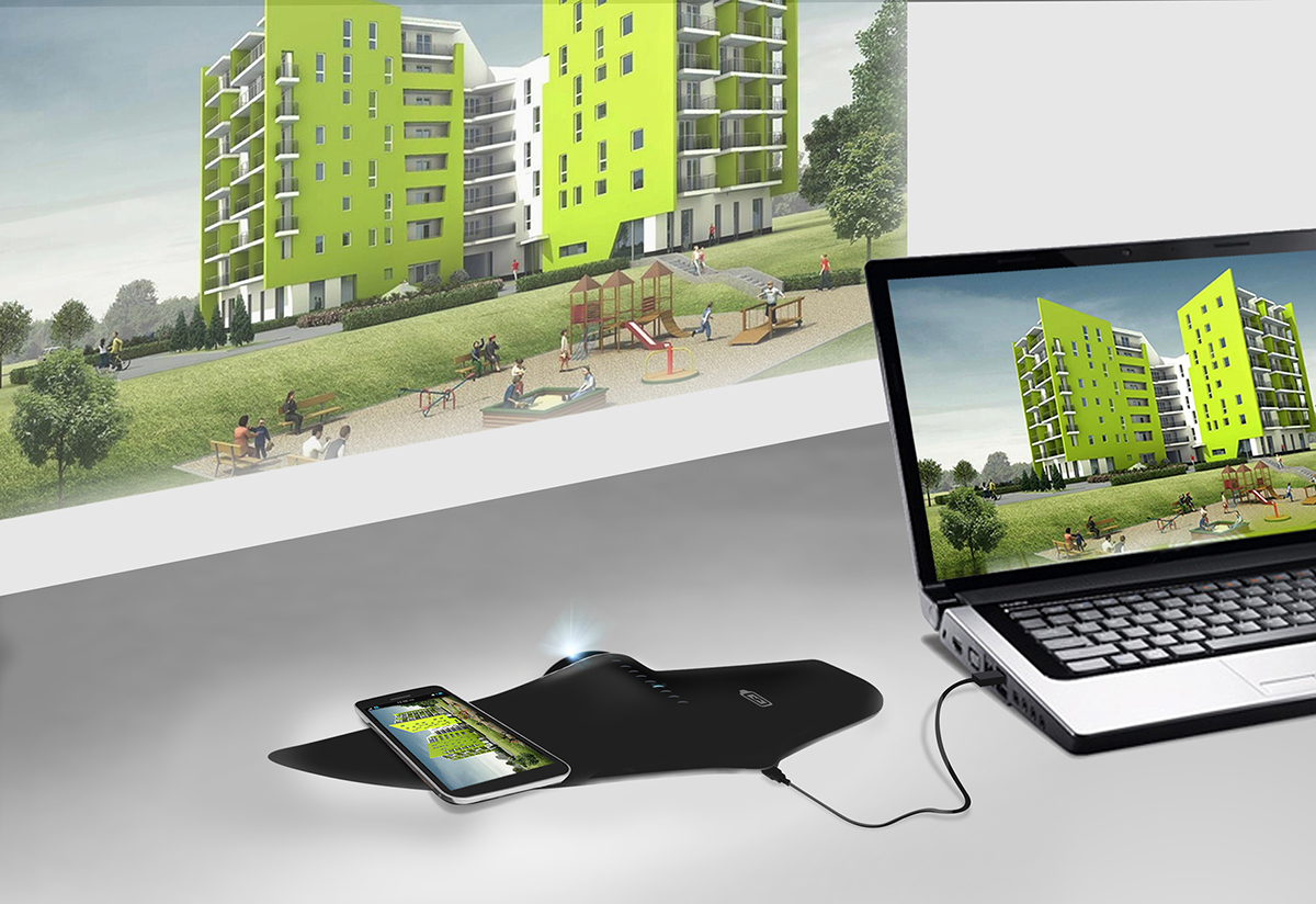 conceptual design，multimedia projector ，Digital，Red dot award，