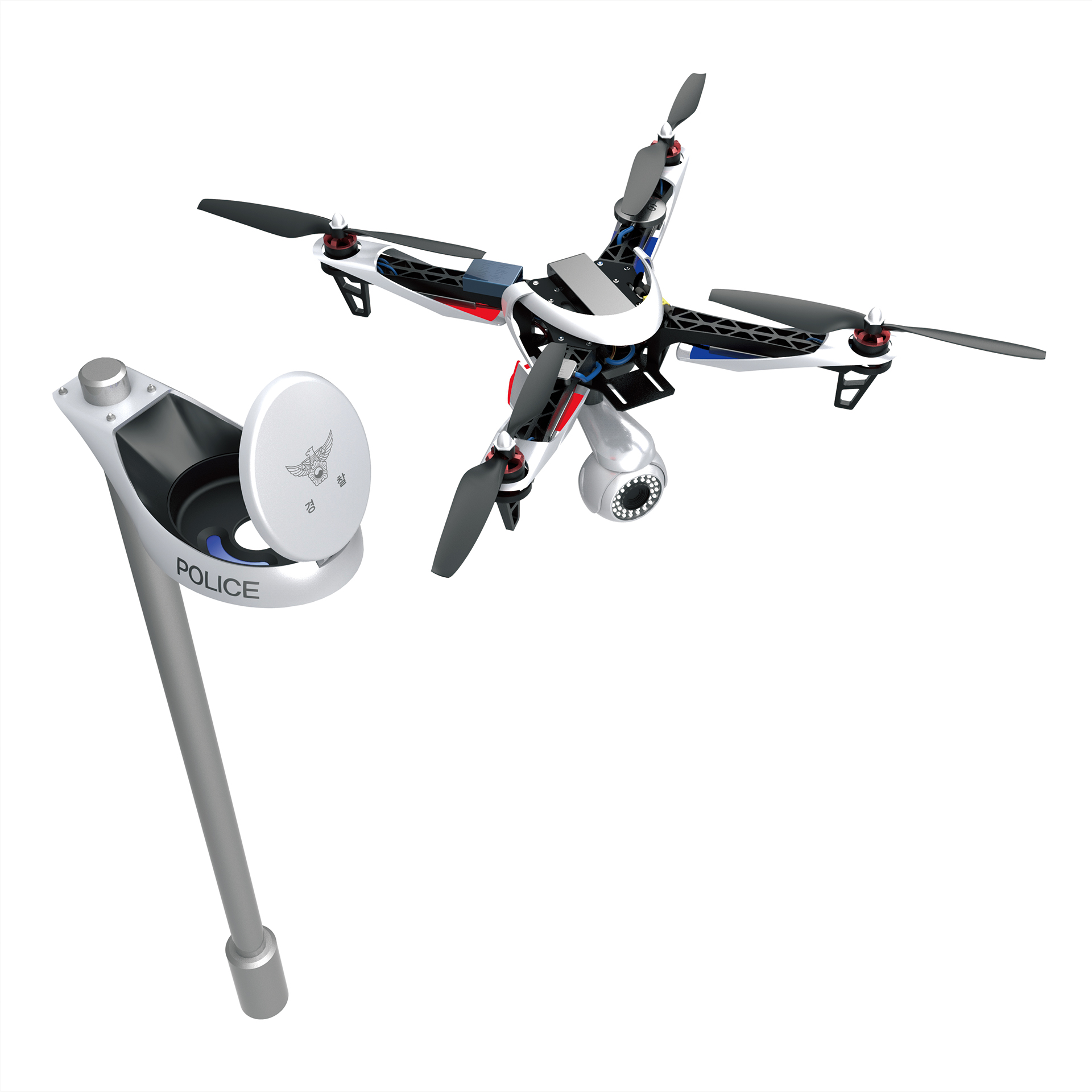 UAV，Traffic law enforcement，conceptual design，originality，