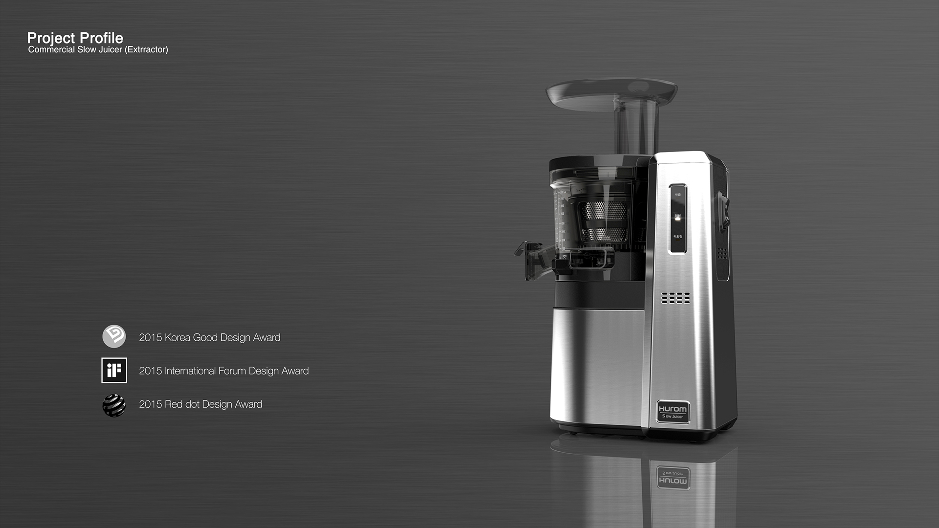 high-capacity，stainless steel，Kitchen appliances，Fruits，liquidizer，2015 red dot，2015if Award，2015marc，