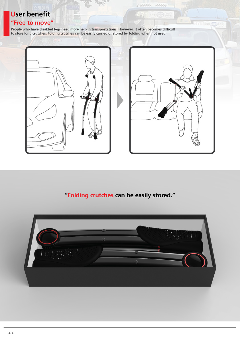 practical，a cane，fold，2013 red dot award，