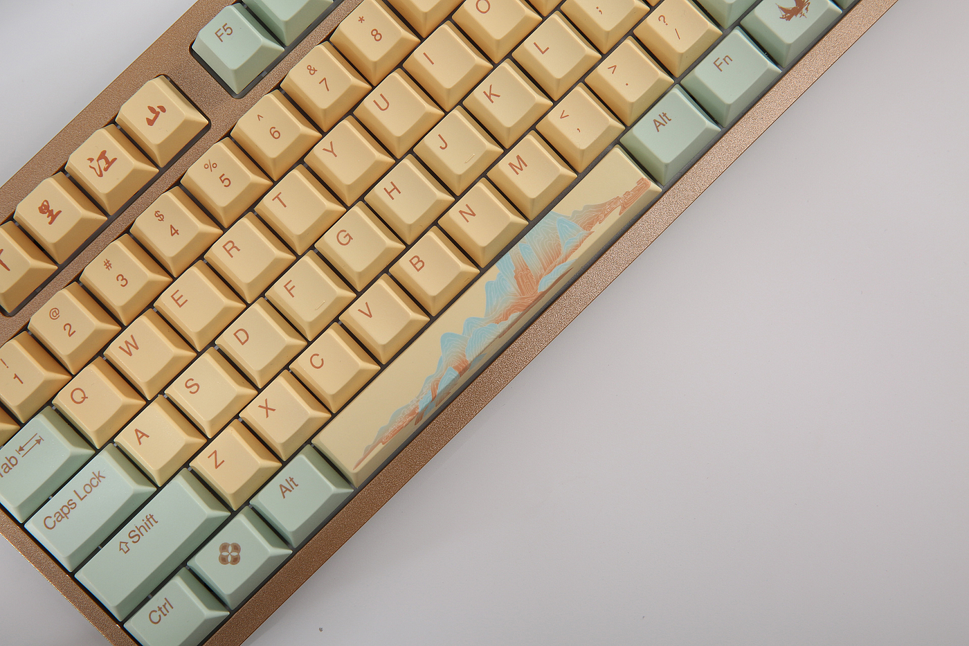 Daryou，Mechanical keyboard，Theme series，Retro，landscape，Ancient style，