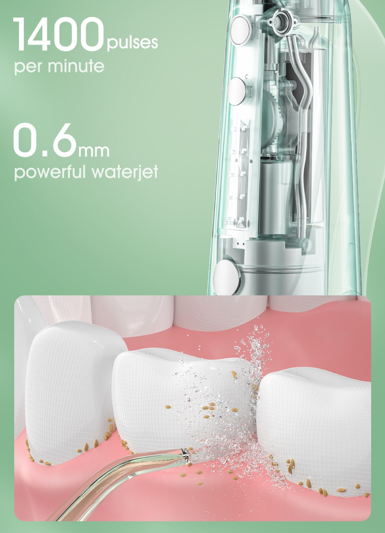Oclean W10，Dental cleaner，bearingless motor ，