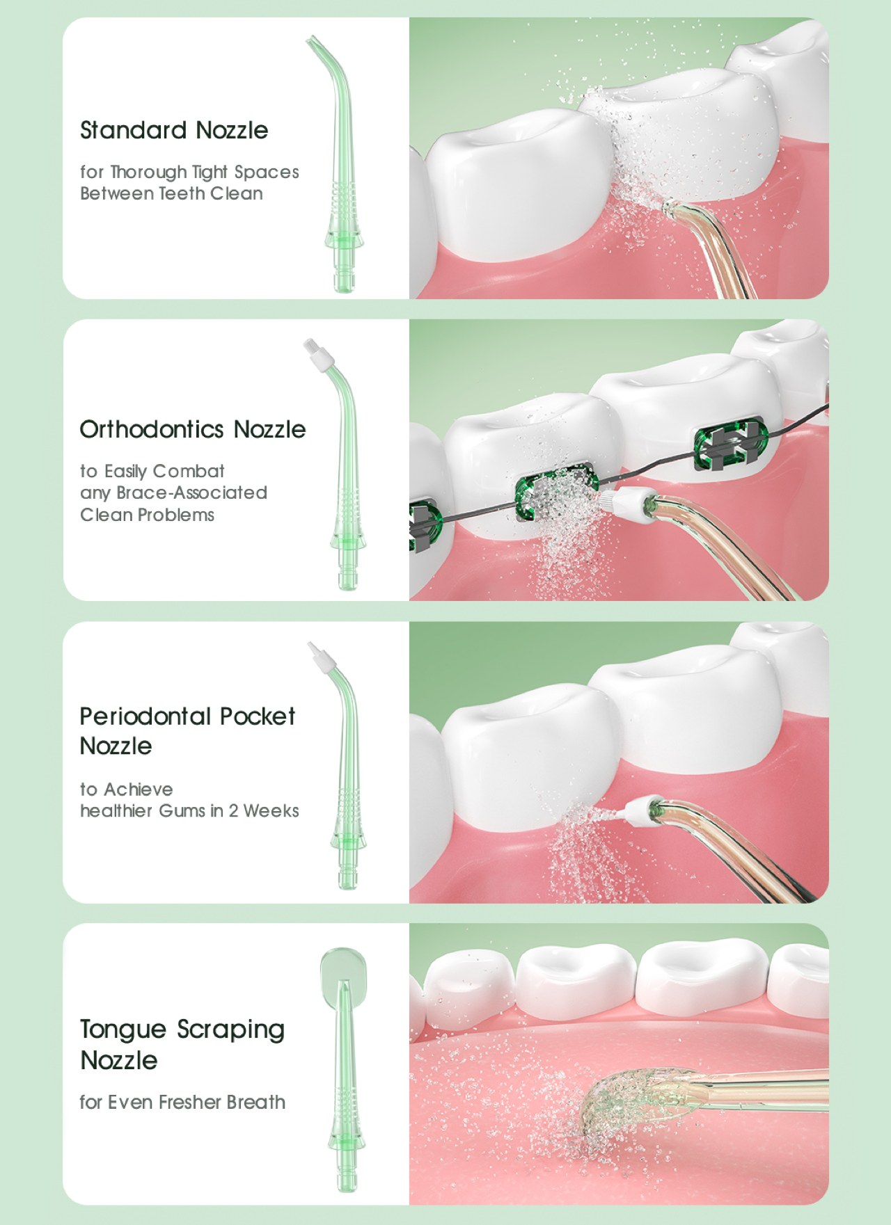 Oclean W10，Dental cleaner，bearingless motor ，