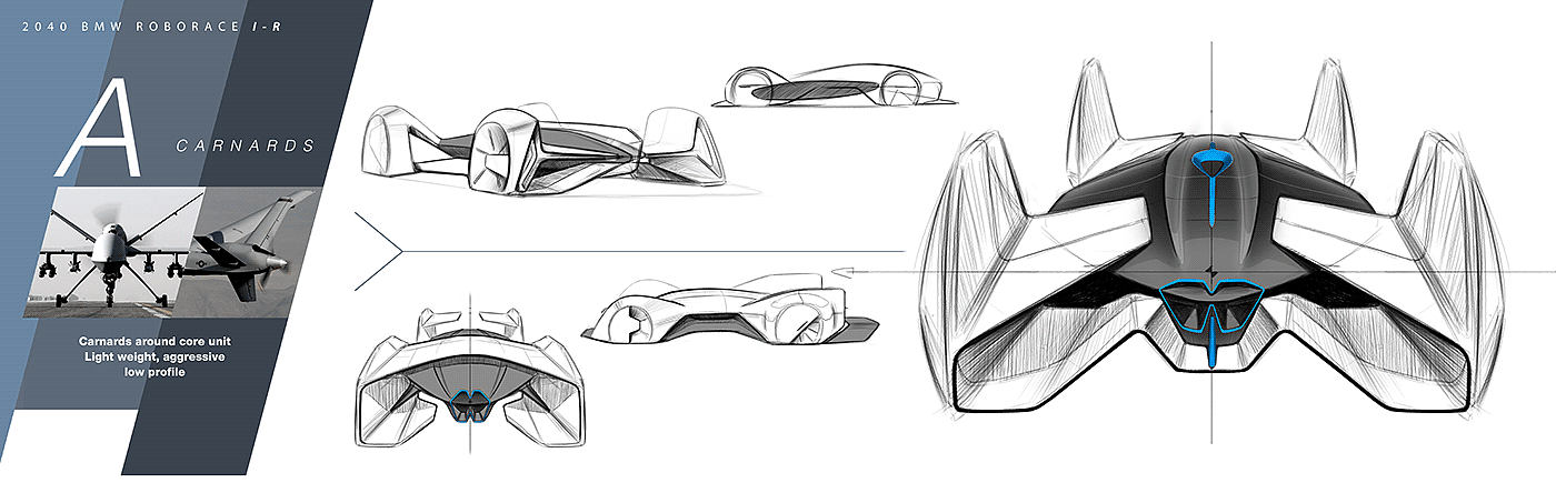 宝马，Roborace，赛车，跑车，