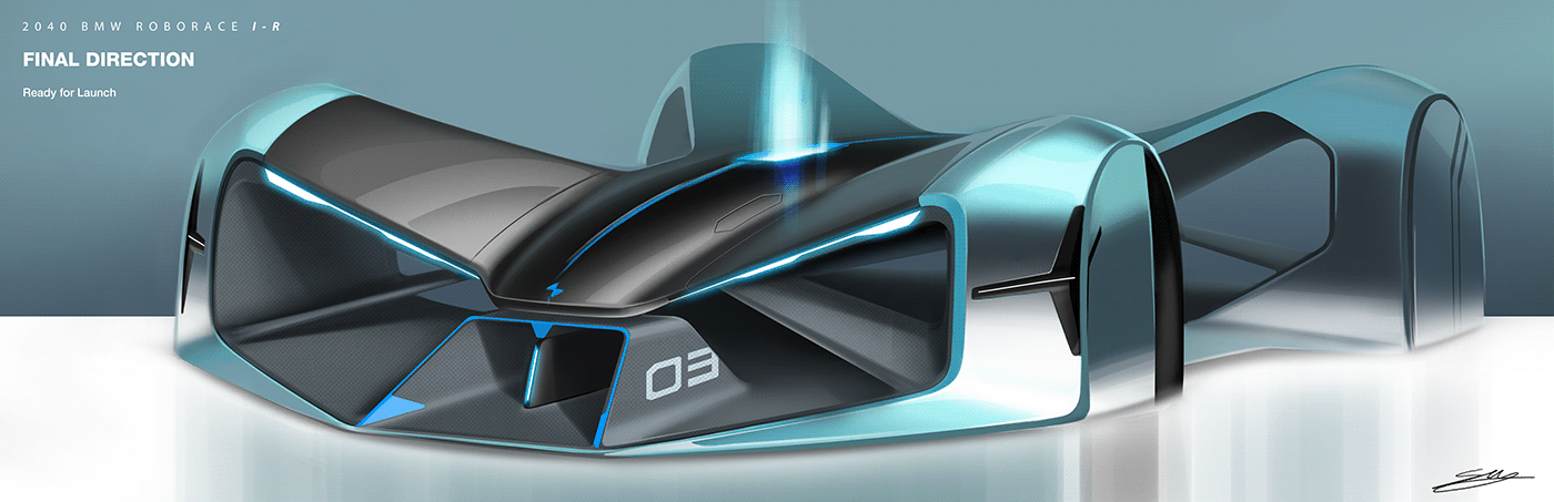 bmw，Roborace，racing，Sports car，