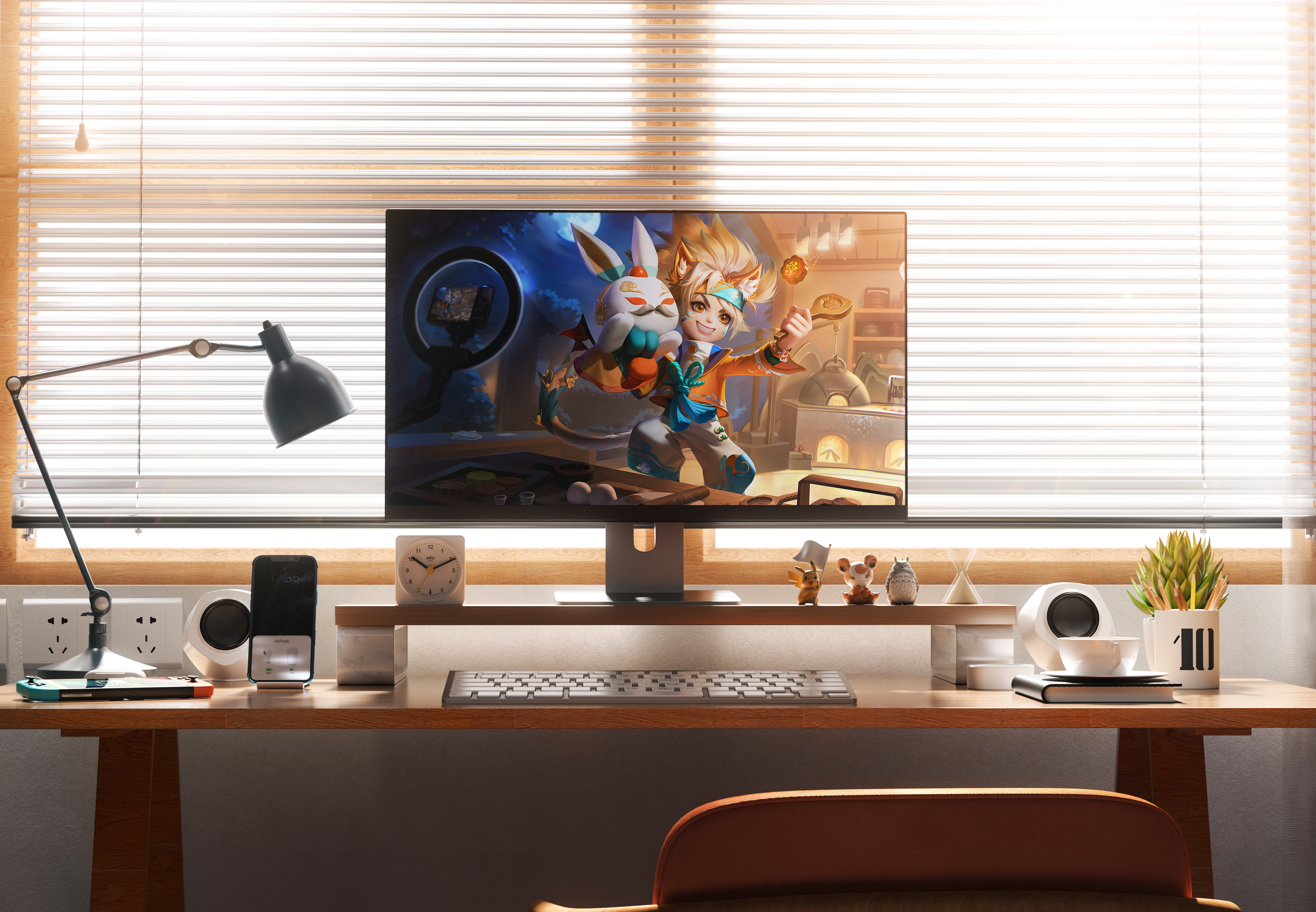 Octane rendering，Product rendering，Docking station，mouse，automobile，