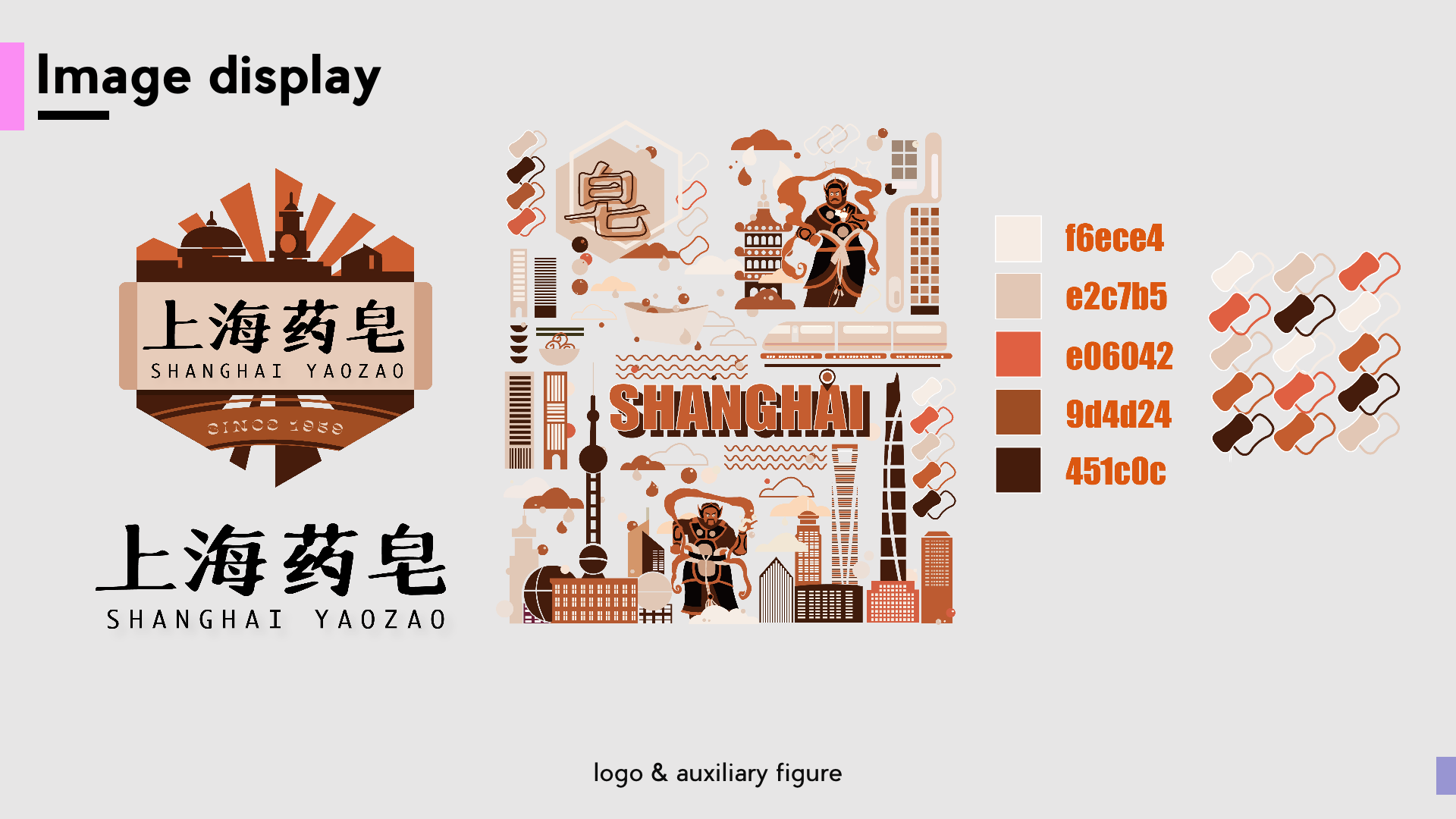 Shanghai medicated soap，packing，CIS，Product packaging，Appearance design，Graphic Artist Designer，Illustration，brand image，