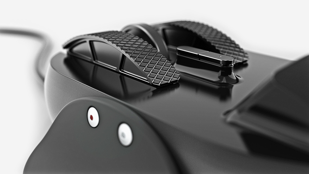 Revus - FPS，游戏鼠标，claw grip，黑色，