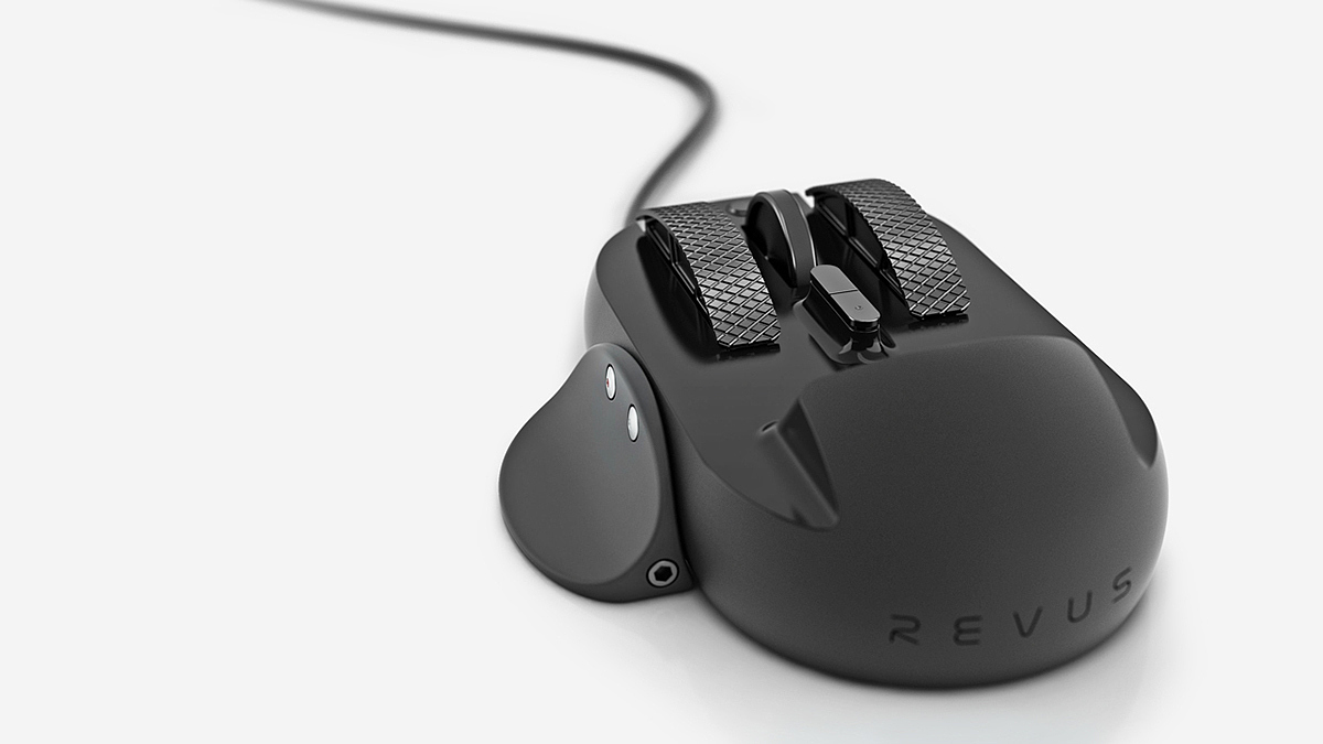 Revus - FPS，游戏鼠标，claw grip，黑色，