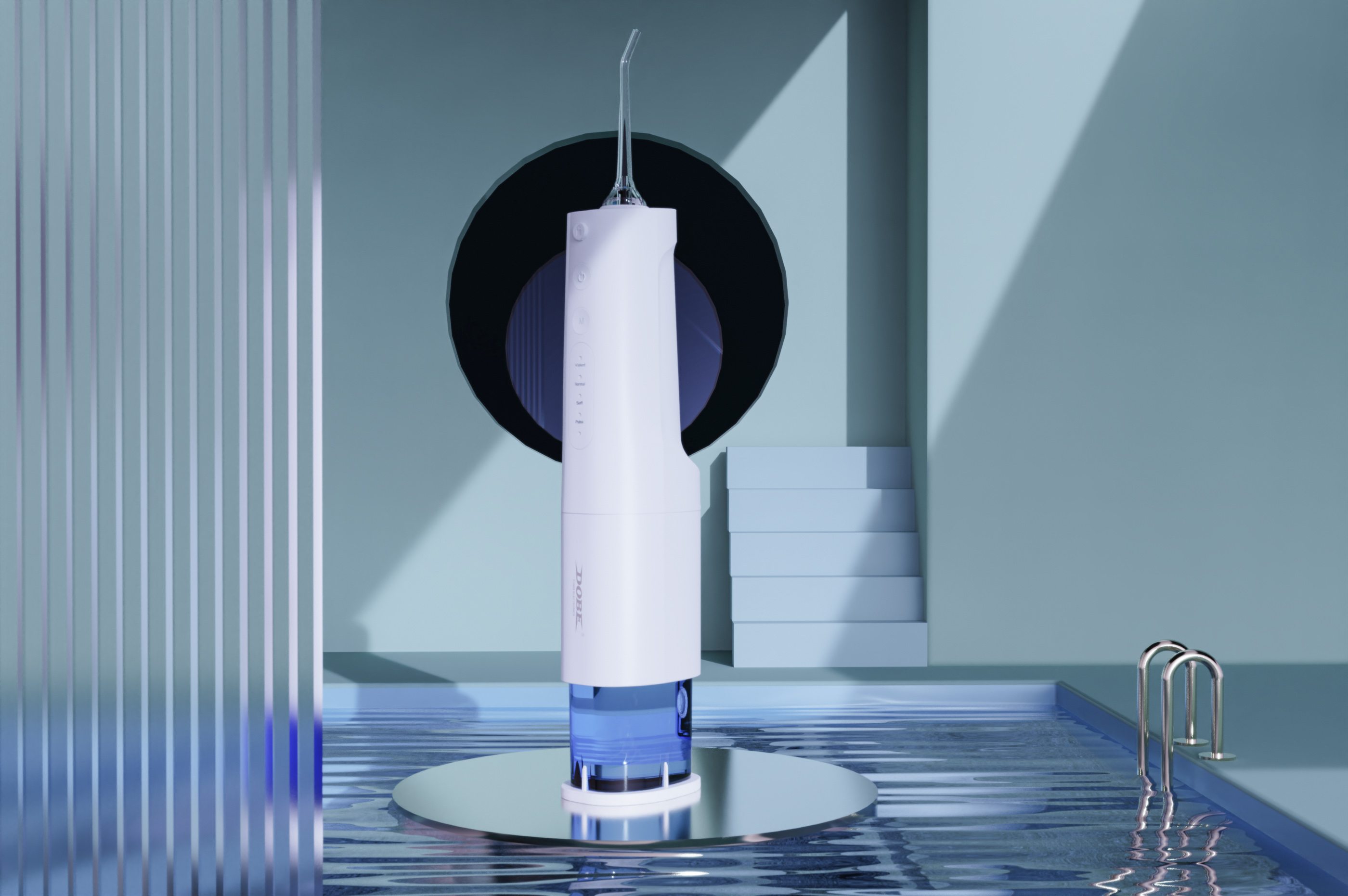 oral irrigator，Simplicity，Vanishing surface，