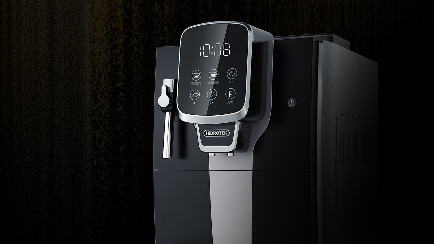 Coffee machine，small home appliances，Appearance design，Semi automatic coffee machine，