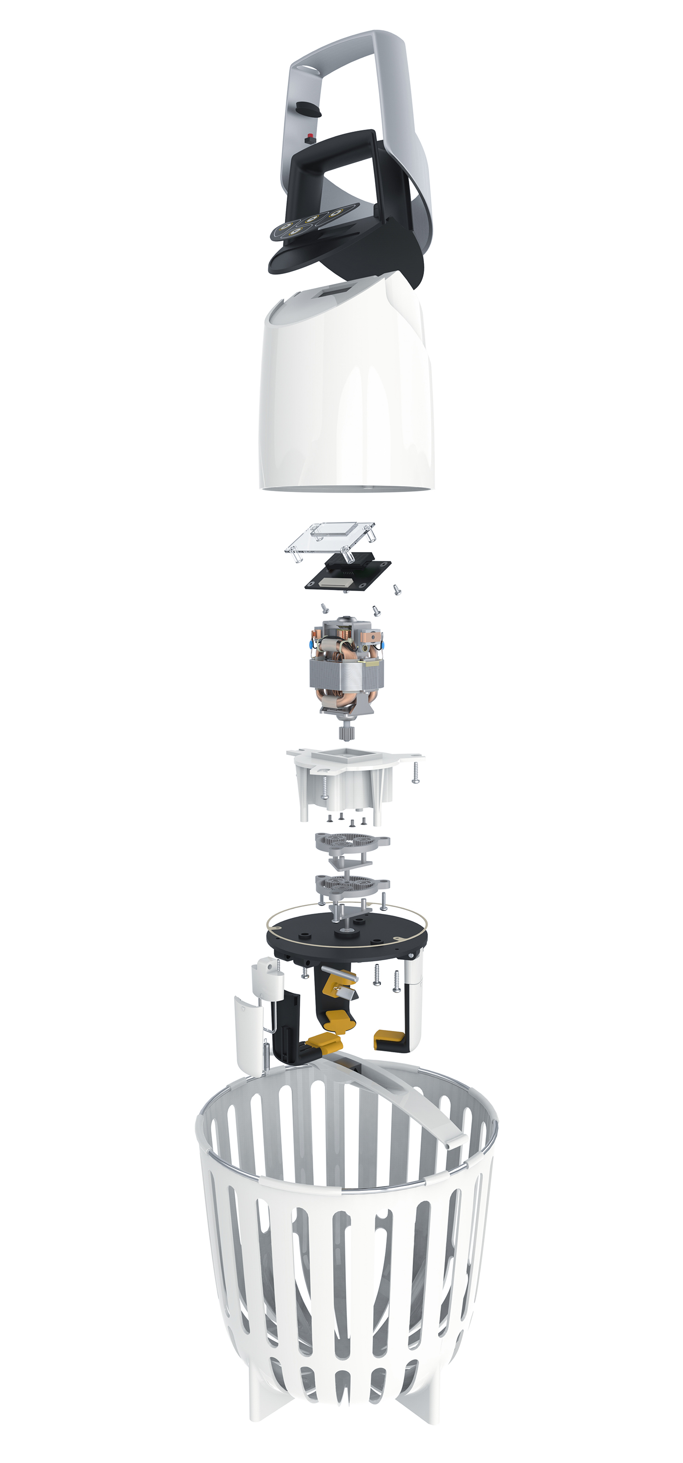 household electrical appliances，single，small-scale，mini，Washing machine，2016 red dot award，