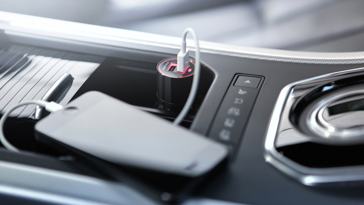 Atmosphere lamp，LED lamp，dawn，2014 red dot award，USB car charging，