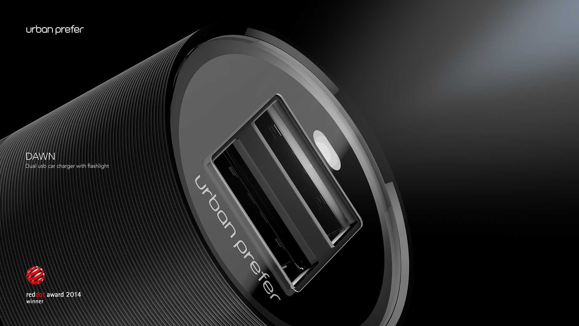 Atmosphere lamp，LED lamp，dawn，2014 red dot award，USB car charging，