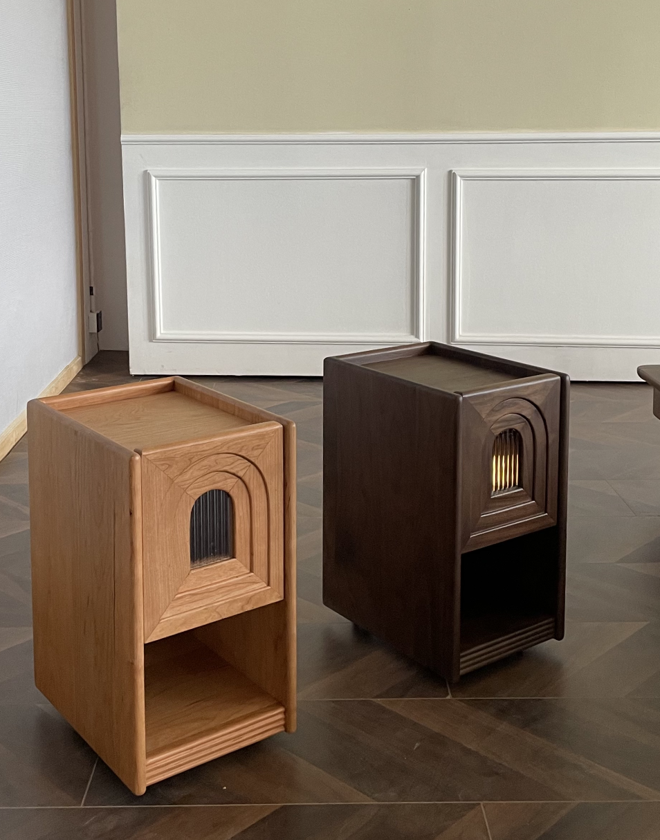 Home design，furniture design ，bedside cupboard，solid wood，Children's furniture，