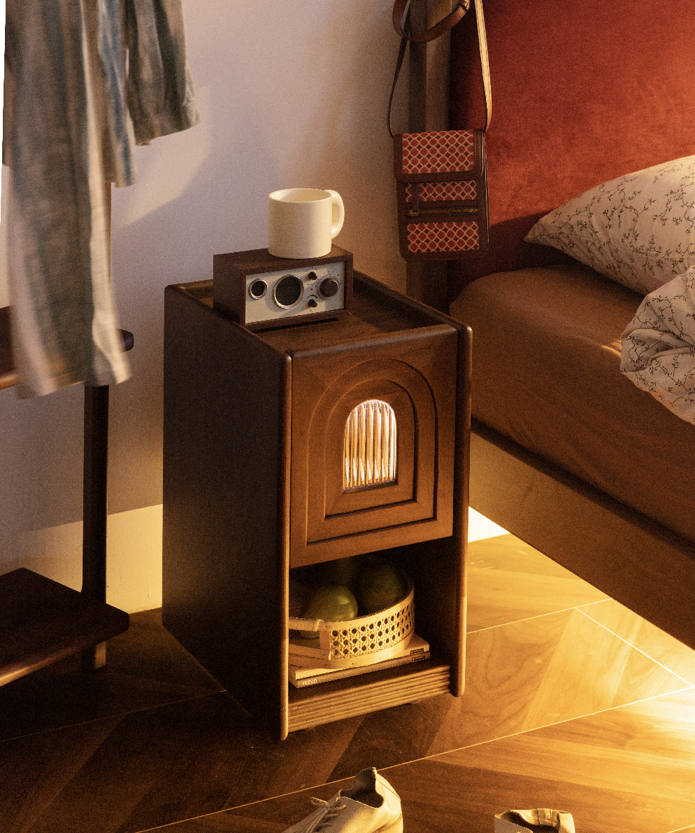 Home design，furniture design ，bedside cupboard，solid wood，Children's furniture，