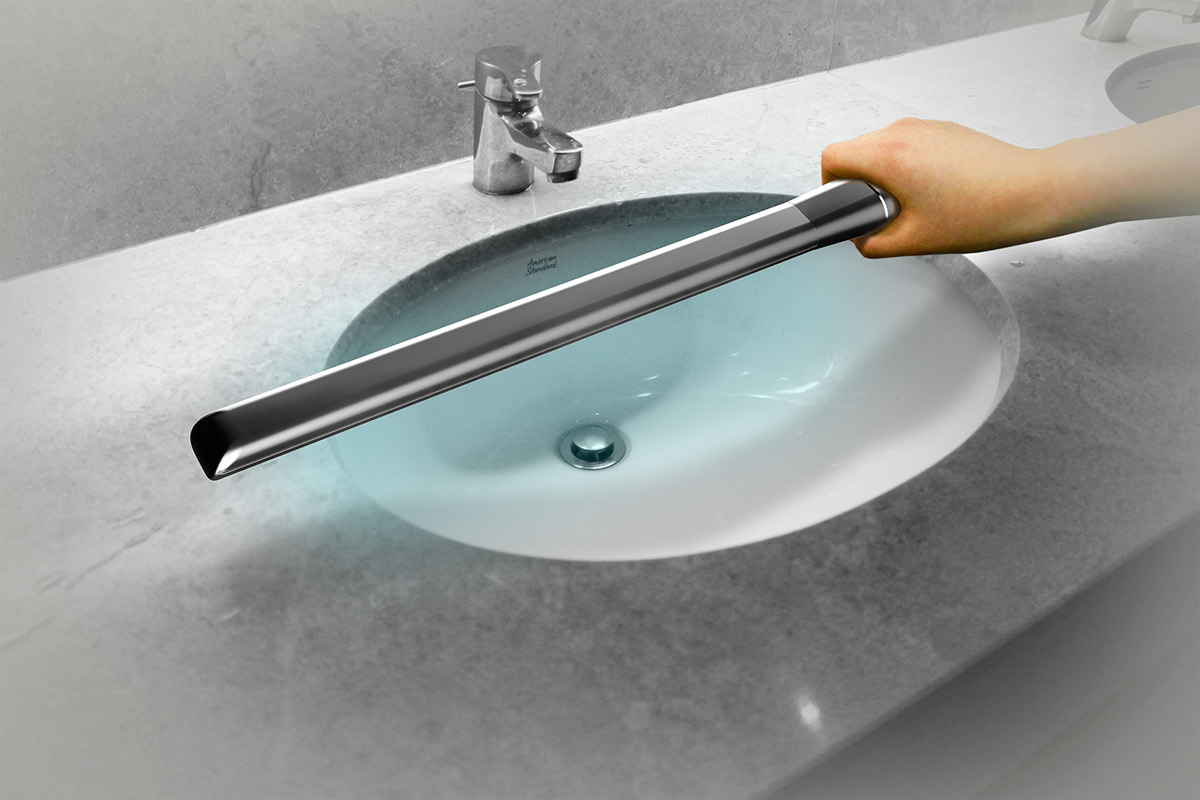 2015 red dot award，UV Bar，spark，bathroom，